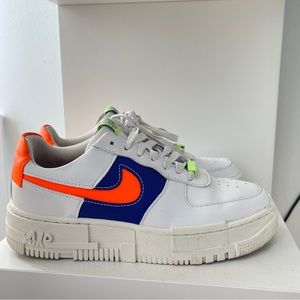 Nike Air Force 1 Pixels White Concord Crimson (Women’s)